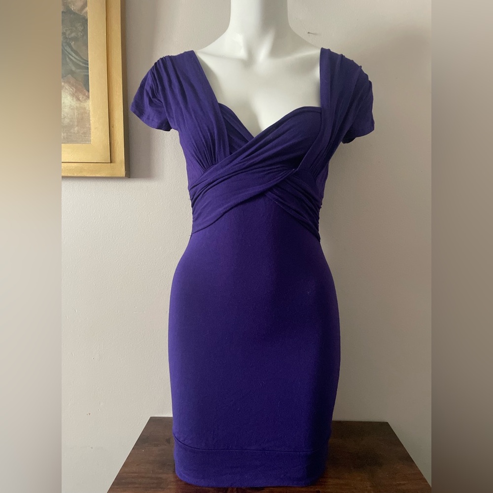 Purple Midi Dress